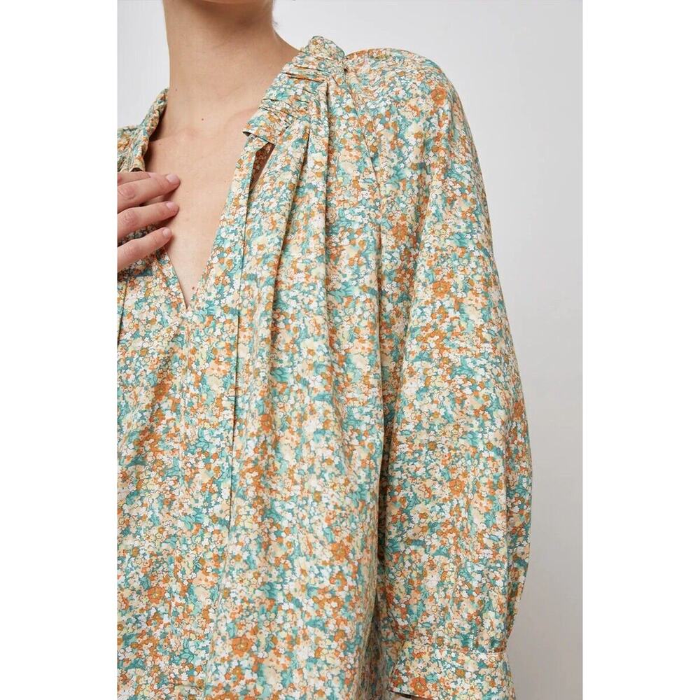 RAILS Amal Floral Blouse Small Long Sleeve Multi Top - Picture 3 of 13